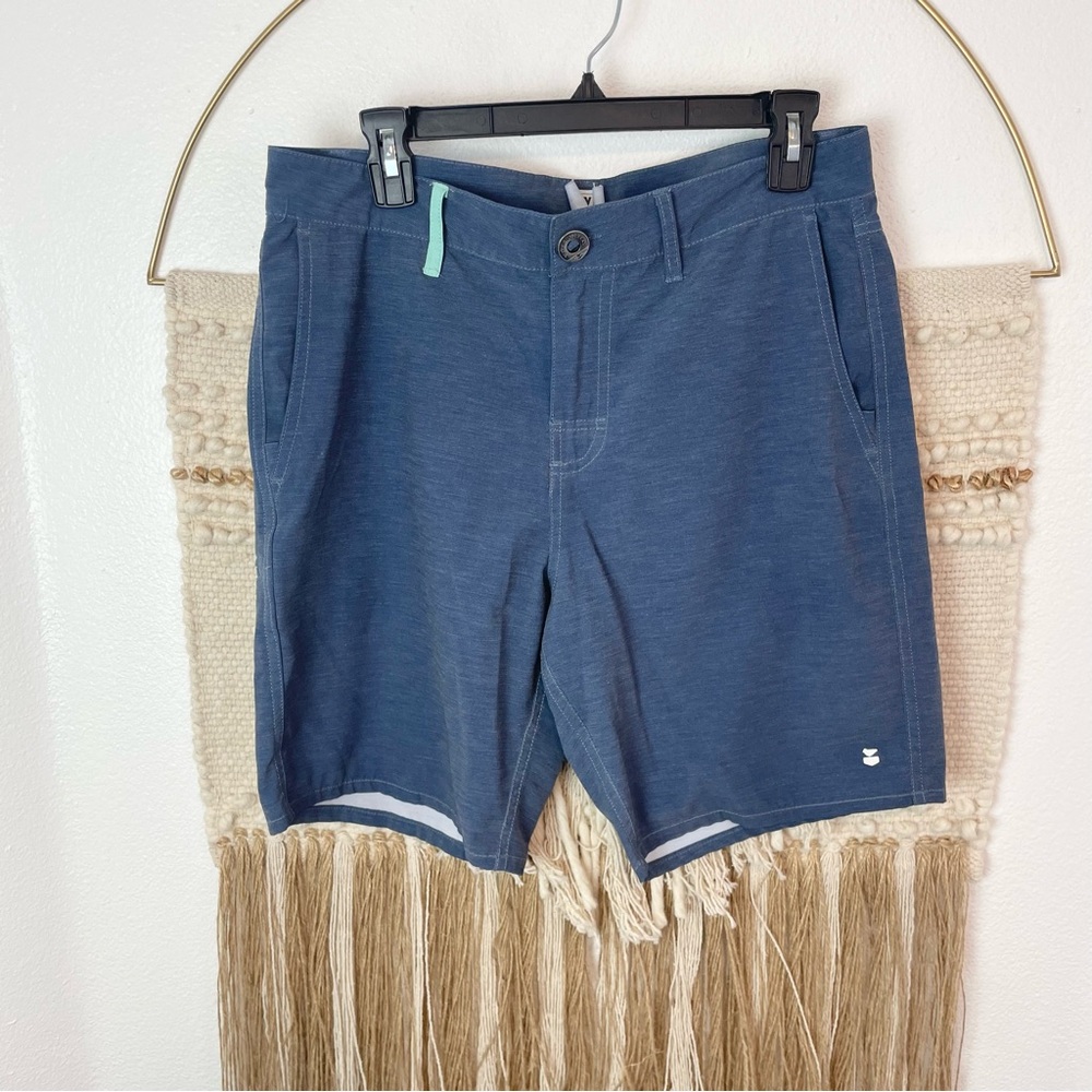 Jetty Blue Mens Hybrid Shorts Size 31
